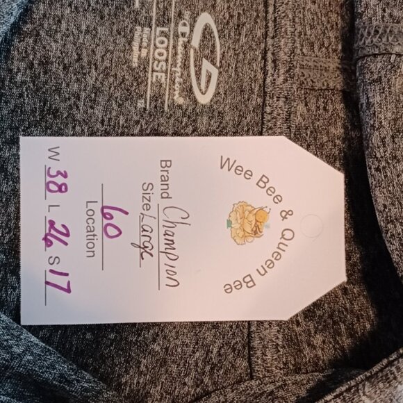 C9 Champion light weight athletic shirt, in charred grey Size Large - Picture 3 of 3